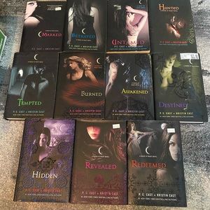 house of night series by P.C. Cast + Kristin Cast